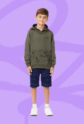 Pantalones para niño cuidado con el perro hotsell